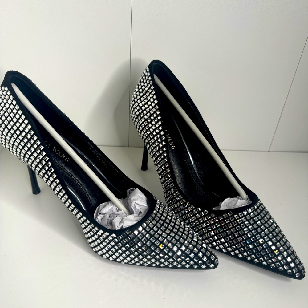 Azalea Wang Rhinestone Pumps